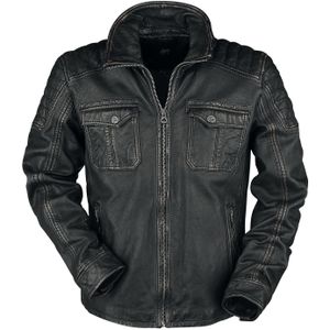 Gipsy - Randall NSLROV - Leren Jas - Zwart - 100% Leder