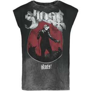Ghost Tanktop - Rats - S tot 4XL - voor Mannen - grijs