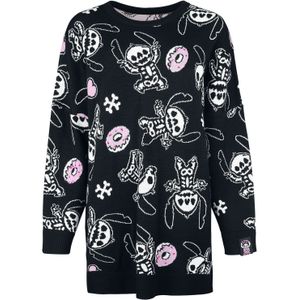 Lilo & Stitch - Disney Gebreide trui - Love At First Bite - M tot XXL - voor Vrouwen - meerkleurig