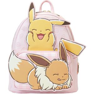 Pokémon - Gaming Mini rugzak - Loungefly - Pikachu & Eevee - voor Vrouwen - meerkleurig