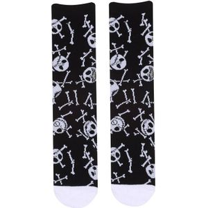 The Nightmare Before Christmas - Disney Sokken - Bones - S-M tot L-XL - zwart-wit