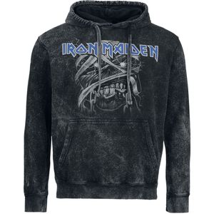 Iron Maiden Trui met capuchon - Powerslave - S tot XXL - voor Mannen - actraciet