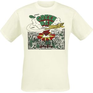 Green Day T-shirt - Dookie Doodle - XL tot XXL - voor Mannen - gebroken wit
