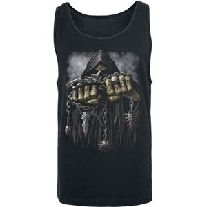 Spiral - Gothic Tanktop - Game Over - M tot XXL - voor Mannen - zwart