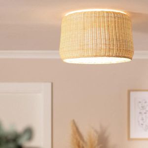 Plafondlamp rotan gevlochten 'Gardia' E27 fitting modern 44 cm