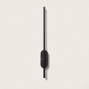 Wandlamp oplaadbaar USB c Zwart lang Lisanne batterij
