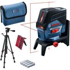 Bosch Professional GCL 2-50 C Accu Kruislijnlaser Rood 12V  BT 150 Statief - 0601066G02