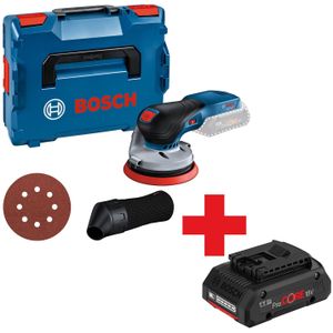 Bosch Professional GEX 18V-125 Accu Excentrische Schuurmachine Basic Body - 0601372200