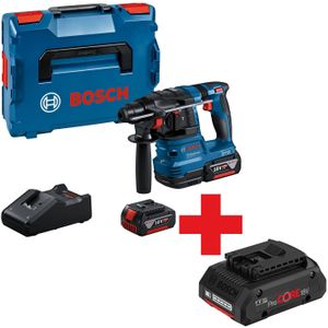 Bosch Professional GBH 18V-22 Accu Combihamer SDS  1,9J 18V 4.0Ah in L-Boxx - 0611924002