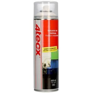 4tecx Industrielak Spray Zuiverwit Hoogglans RAL9010 500Ml