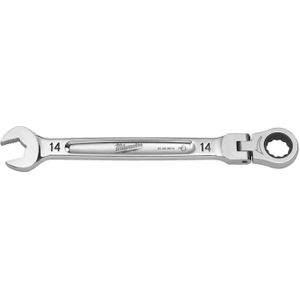 Milwaukee MAX BITE™ Flex Ringsteeksleutel met ratel 14mm - 4932480187