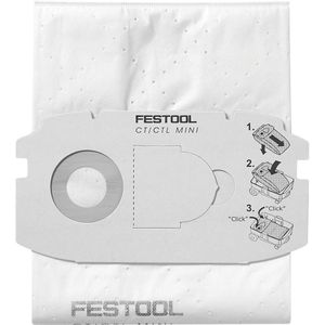 Festool SC FIS-CT MINI/5 SELFCLEAN filterzak VE=5 - 498410