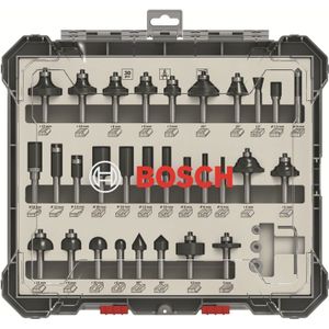 Bosch Professional 30-delige Frezenset met 8mm schacht - 2607017475