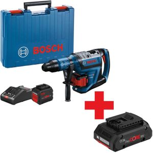 Bosch Professional GBH 18V-45 C Accu Combihamer SDS-Max 12,5J Bluetooth 18V 12.0Ah in Koffer - 0611913002