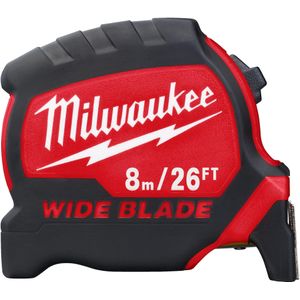 Milwaukee Premium Wide Blade Rolmaat 8 m/26 ft - 4932471818