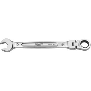 Milwaukee MAX BITE™ Flex Ringsteeksleutel met ratel 19mm - 4932480192