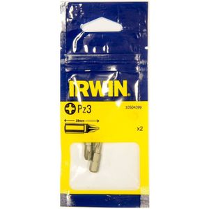 Irwin Pozidriv Pz3 - 1/4”/25 mm - 2 stuks - 10504399