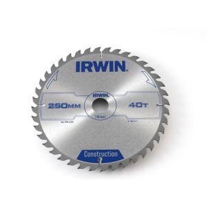 Irwin Cirkelzaagblad voor Hout | Construction | Ø 250mm Asgat 30mm 40T - 1897211