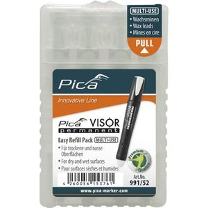 Pica 991/52 VISOR Permanent Navulling wit - PI99152