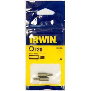 Irwin Torx T20 - 1/4”/25 mm - 2 stuks - 10504838