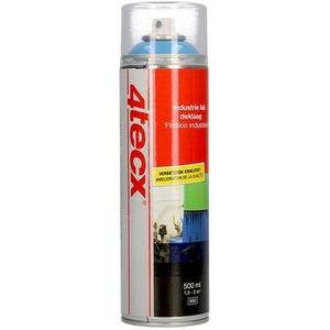 4tecx Industrielak Spray Lichtblauw Hoogglans RAL5012 500Ml