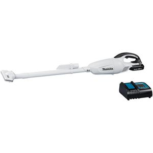Makita DCL180SYW Accu Steelstofzuiger Wit 18V 1.5Ah