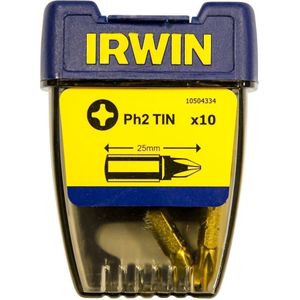 Irwin Phillips Ph2 TiN - 1/4”/25 mm - 10 st - 10504334