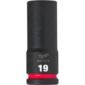 Milwaukee ShockWave™ Krachtdop 1/2" | lang | 19mm - 4932480337