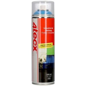4tecx Industrielak Spray Gentiaanblauw Hoogglans RAL5010 500Ml