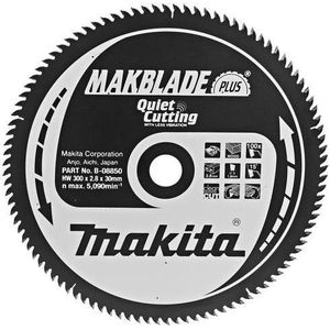 Makita Tafelzaagblad voor Hout | Makblade-Plus | Ø 300mm Asgat 30mm 100T - B-08850
