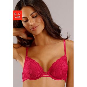 s.Oliver RED LABEL Beachwear Beugel-bh Alice met fijn kant in bloemmotief, lingerie