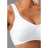 Petite fleur Soft-bh zonder beugels, van katoen (Set van 2)