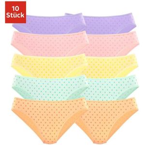 Petite fleur Bikinibroekje van elastisch katoen (set, 10 stuks, 10 stuks)