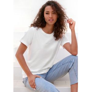 Copenhagen Studios T-shirt Met subtiele logoprint vooraan van zachte jersey kwaliteit met biologische katoen