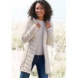 Vivance Gewatteerde jas met tricot-fleece-mouwen