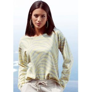 Lascana Sweatshirt met statement print, loungepak