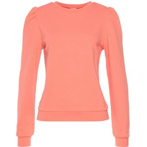 Lascana Sweatshirt met ruchemouwen