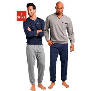 le jogger® Pyjama in lang model (4-delig, Set van 2)