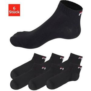 Fila Korte sokken met ingebreid logo (6 paar)