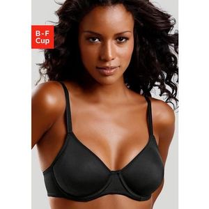 Lascana T-shirt-bh Perfect basic met beugel, zonder cups, basic dessous