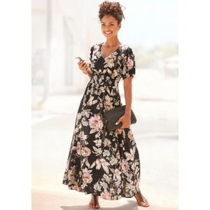 Lascana - Maxi-jurk - Bloemenprint - Casual-Elegant