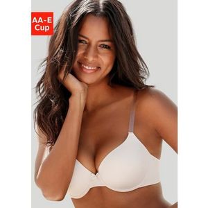 Lascana Bh met steuncups Ela - perfect basic met transparante bandjes, perfecte basic met beugels, basic lingerie