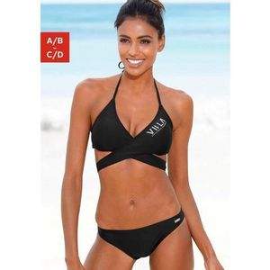 Venice Beach Triangelbikini met top in wikkel-look