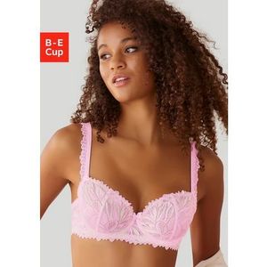 Lascana Balconette-bh met opvallende kanten bandjes, dessous