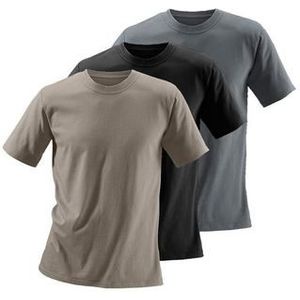 H.I.S T-shirt van katoen, perfect als ondershirt (set, 3-delig)