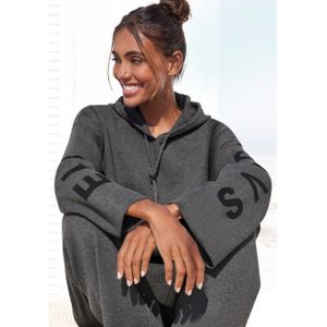 Elbsand Hoodie met geborduurd logo, loungewear