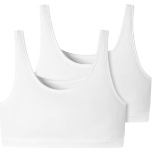 Schiesser Bustier 95/5 met elastische onderbusteband (Set van 2)