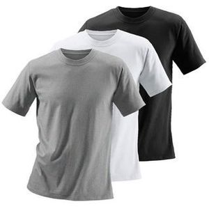 H.I.S T-shirt van katoen, perfect als ondershirt (set, 3-delig)