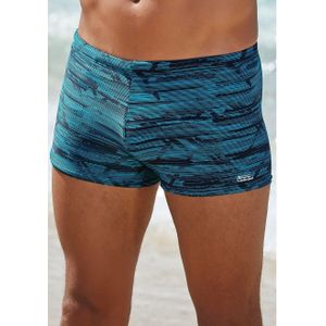 Look - Gedessineerd - Zwembroek - Turquoise - Polyamide
