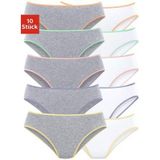 Petite fleur Bikinibroekje van elastisch katoen (set, 10 stuks)